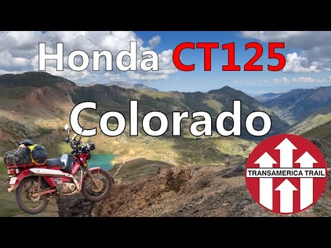 TransAmerica Trail Ep. 1 - Honda CT125 - Crossing Colorado
