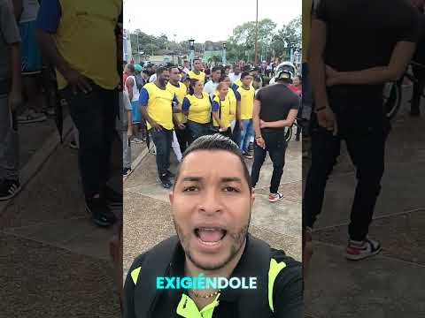 Cajigal estado sucre sigue marchado por la libertad del presidente Nicolás Maduro y Cilia flores