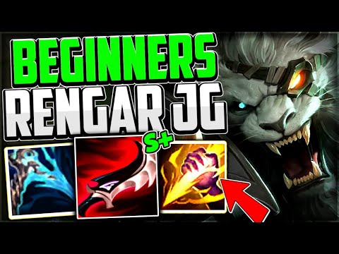 How to Play Rengar Jungle for Beginners & CARRY + Best Build/Runes Season 13 League of Legends