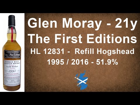 Glen Moray  21y 1995 / 2016 The First Editions with 51.9% Single Malt Whisky Review by WhiskyJason