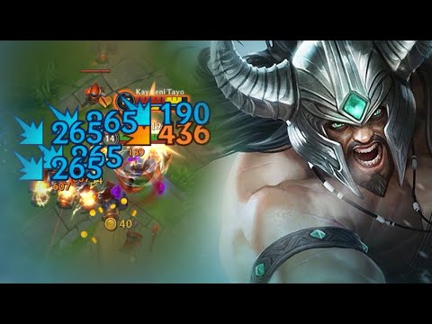 TRYNDAMERE CRITICAL DAMAGE IS ACTUALLY BROKEN!