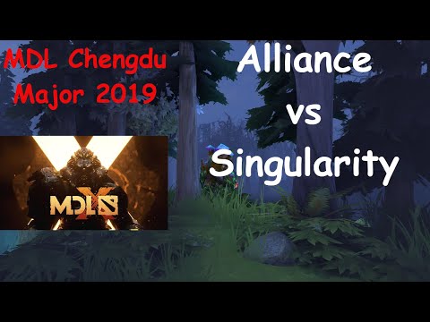 Alliance - Singularity || MDL Chengdu Major 2019 || Dota 2 Highlights