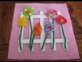 Button Flower Garden Art | Cullen’s Abc’s