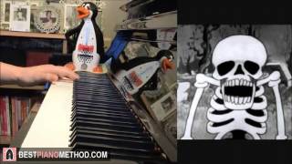Spooky Scary Skeletons (Piano Cover by Amosdoll)