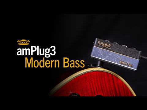 Басовый усилитель для наушников VOX AMPLUG 3 MODERN BASS - фото 1 - id-p2380097500