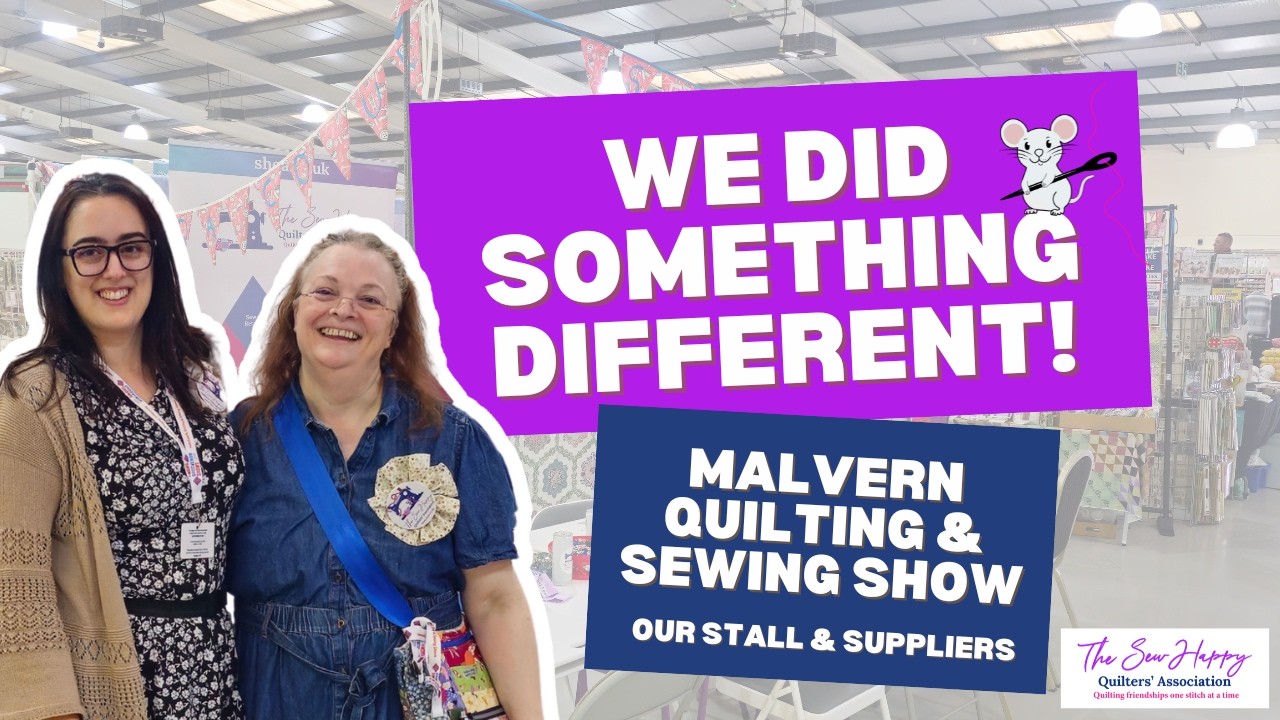 Quilty Good Times at Malvern - Rosettes, Friends & The Quilted Bear
