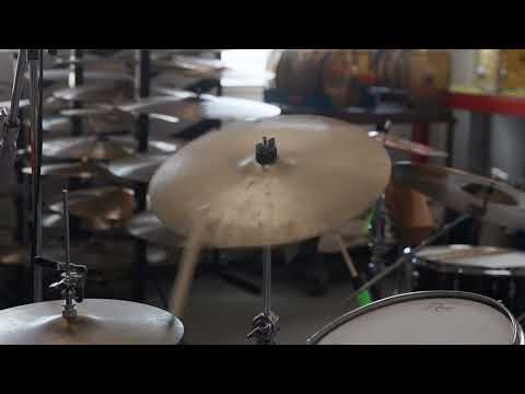 1970s Zildjian 16" A Hollow Logo Crash Cymbal 946g image 9