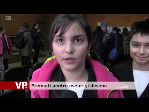 Premiaţi pentru eseuri şi desene