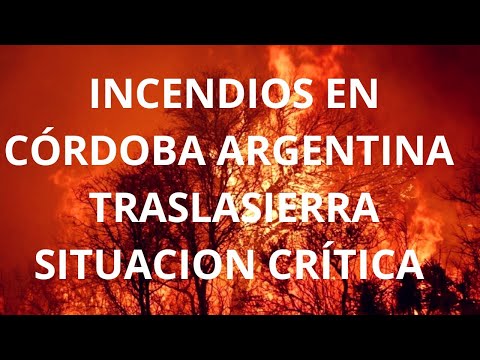 El impactante informe de FM Conlara sobre incendios en Traslasierra Córdoba Argentina