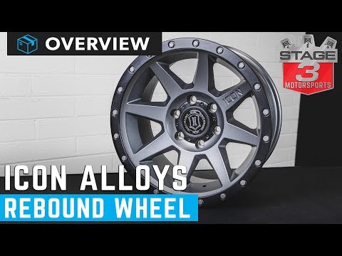 ICON Alloys Rebound 17x8.5" Wheel Overview