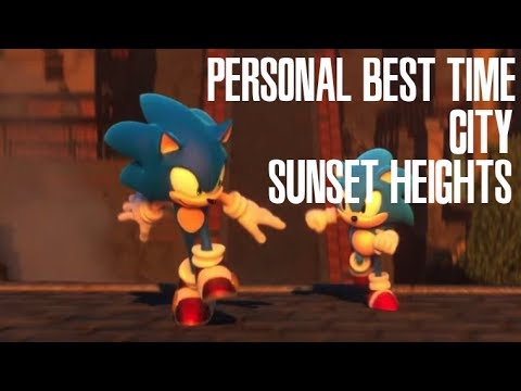 Sonic Forces | Personal Best: City - Sunset Heights (1'06"88)