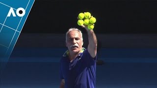 Legends: Bahrami/Santoro v Cash/Ivanisevic match highlights (1R) | Australian Open 2017