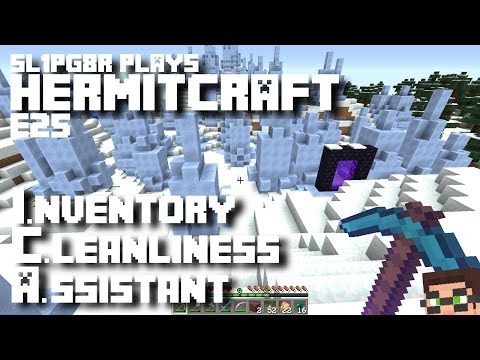 HermitCraft MineCraft LP E25 - The I.C.A. ( Let's Play )