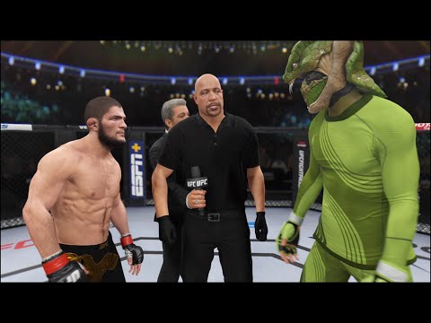 UFC 4 - Khabib vs. Green Cobra - Eagle Fights 🦅