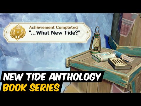 What New Tide Hidden Achievement New Tide Anthology Book Series | Genshin Impact Fontaine 4.1