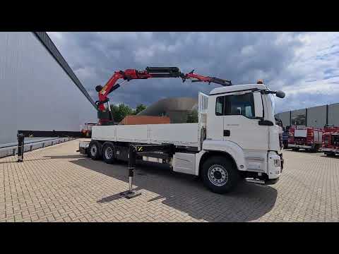 Top Trucks 4466 MAN 26.430(TGS) PK 53 6x2 - Palfinger 53 TM Kraan,
