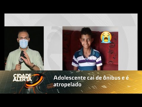 Adolescente cai de ônibus e é atropelado pelo veículo em Joaquim Gomes