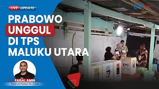Prabowo-Gibran Unggul Perolehan Suara pada Hasil Penghitungan di TPS Ketua DPD PDI-P Maluku Utara