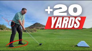 Add 20 Yards To Your Drive With This Simple Hip Turn Method!