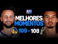 GOLDEN STATE WARRIORS 109 X 108 SAN ANTONIO SPURS HIGHLIGHTS REGULAR SEASON NBA 2025 26