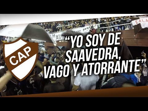 ""Yo soy de Saavedra, vago y atorrante" | La Banda del Calamar" Barra: La Banda Más Fiel &bull; Club: Atlético Platense