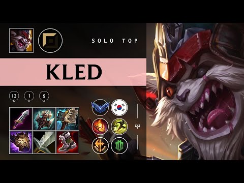 Kled Top vs Renekton - KR Diamond Patch 25.24