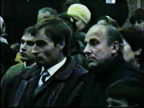 Свидетельство Валерия Баринова в церкви "Благодать" г. Минск 1998 г.