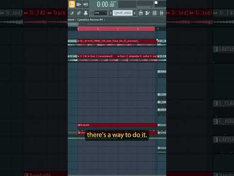 Consolidate a track on FL Studio ⭐ #shorts