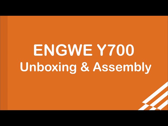 Patinete électrique ENGWE Y700 ABE 500W Autonomie 85km Roues 10" Freins disque Noir video
