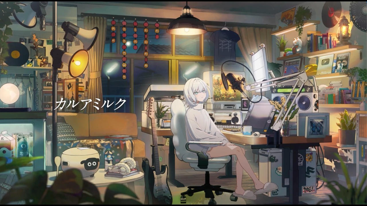 【歌ってみた】カルアミルク　カバー 羊羊｜フルVer. #岡村靖幸