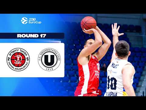 Hapoel Midtown Jerusalem - U-BT Cluj-Napoca | Round 17 | EuroCup Basketball 2025-26
