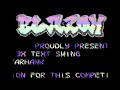 Video for Blazon 3x text swing