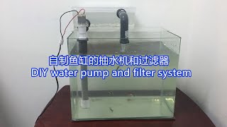 Download lagu DIY water pump and filter system for fish tank mp3