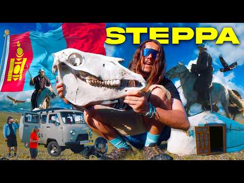 sperduti con i pastori nomadi della STEPPA 🇲🇳