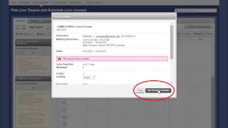 Registering for Classes Using Student Planning