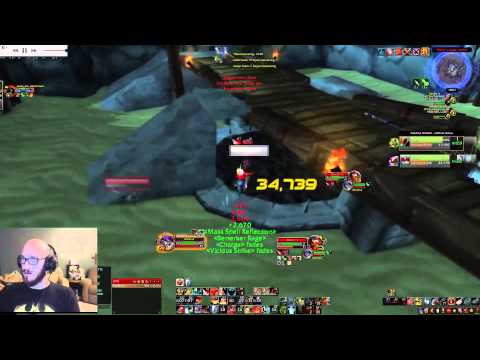 How to use a Hunter's Explosive Trap against Him 6.1 Arms Warrior PvP