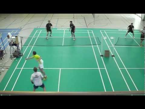 DHM Badminton 2012 Jena - Herren Viertelfinale