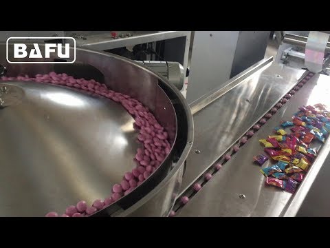high speed candy wrapping machine, candy packaging machine, confectionery wrapping machine