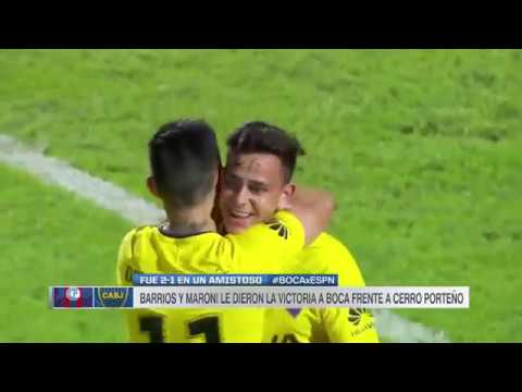 Boca vs Cerro Porteño (2 -1) RESUMEN Y GOLES AMISTOSO INTERNACIONAL -HD