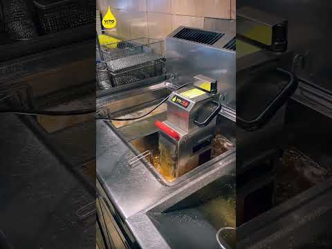 VITO Frying Oil Filtration System #filtration #kitchen #chef #fryer #fryingoil #dubai #fyp #short
