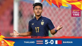 [Highlights] Thailand 5-0 Bahrain | AFC U-23 Championship 2020