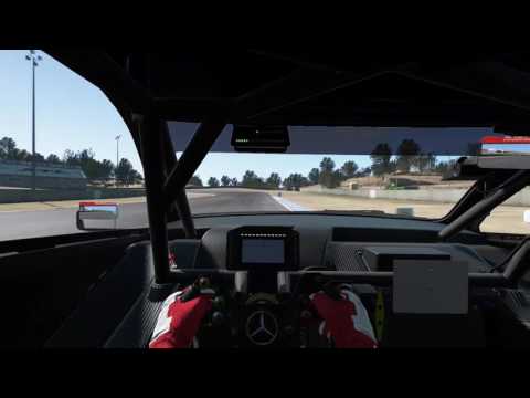 SRL Al Brown Mercedes DTM 1:17:9 Mazda 3rd fastest on the world leader board