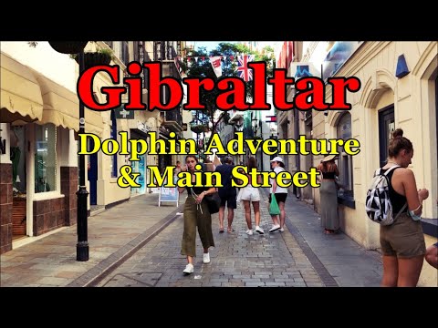 [ENGLAND-GIBRALTAR] Walking inside Gibraltar - Dolphin Adventure & Main Street 02/SEP/2021 04:20 pm