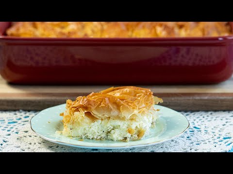Tiropita: Greek Feta & Phyllo Pie