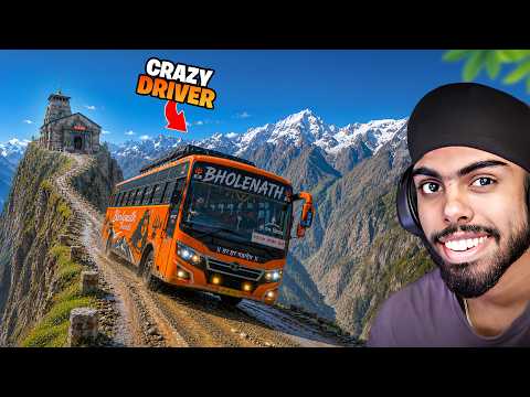 BHOLENATH BUS VS MOUNTAIN ROADS...