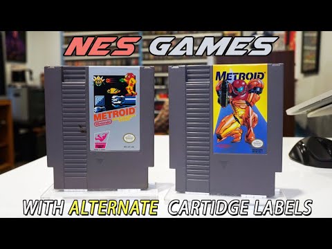 NES Games with Alternate Game Art / Cartridge Variants