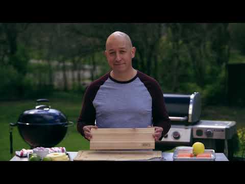 Cedar-Planked Salmon with Pineapple Salsa | Weber Grills