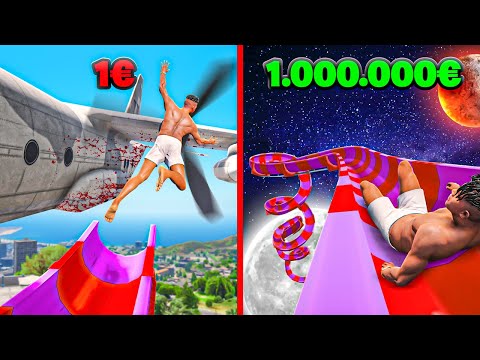 Von 1€ WASSERRUTSCHE zu 1.000.000€ in GTA 5!