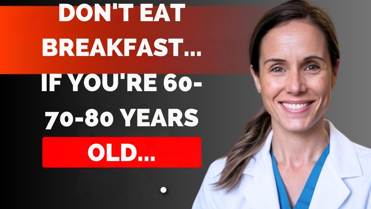If you're OVER 60, EAT these 3 FOODS FOR BREAKFAST!