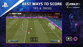 PlayStation FIFA 21 - The Best Ways to Score Tips Guide | PS Competition Center anuncio